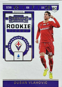 Dusan Vlahovic 2019 Rookie Ticket