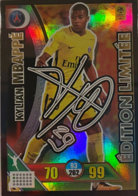 2017 mbappe edition limitee adrenalyn