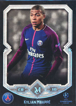 2017 kylian mbappe topps museum