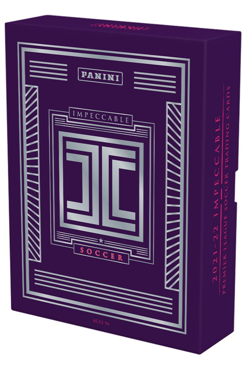 202122 Panini Impeccable Premier League Soccer Checklist And Review