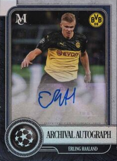 Erling Haaland Rookie Autograph (Auto) Cards - Soccer Cards HQ