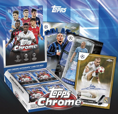 2022-23 Topps UEFA Club Competitions Checklist, Box Info