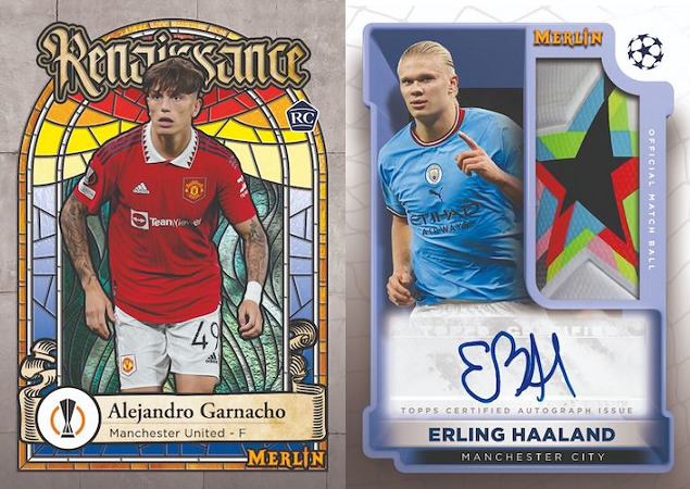 2022-23 Topps Merlin Chrome UEFA Club Competitions Checklist and