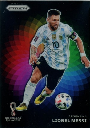 lionel messi 2022 prizm world cup color wheel