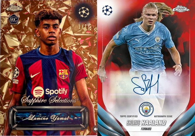 ラフィーニャ Topps Chrome Sapphire リフラクター（2022-23