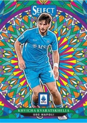 2024-25-Panini-Select-Serie-A-Kvara-Stained-Glass