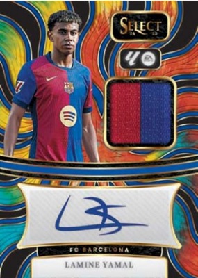 2024-25-panini-select-la-liga-lamine-yamal-auto