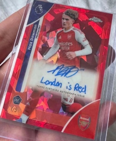 2026-topps-sapphire-premier-league-max-dowman-rookie-auto